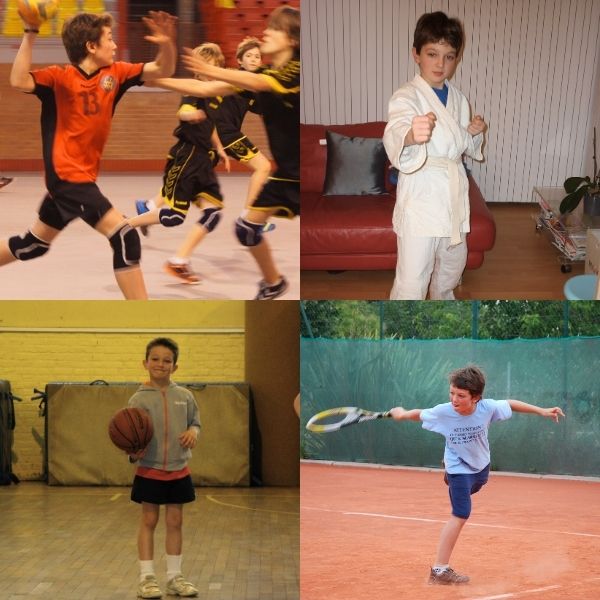 Les sports de l'enfance de Tom